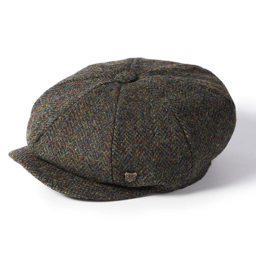 Failsworth Carloway Harris Tweed 8 Piece Cap