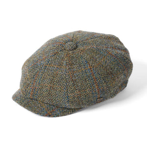 Failsworth Carloway Harris Tweed 8 Piece Cap