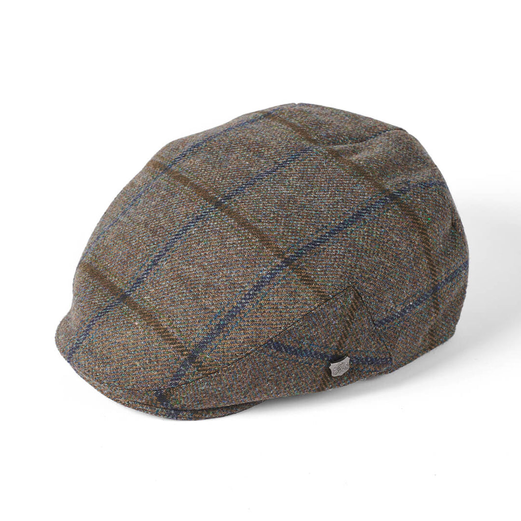 Failsworth Gamekeeper Tweed Flat Cap