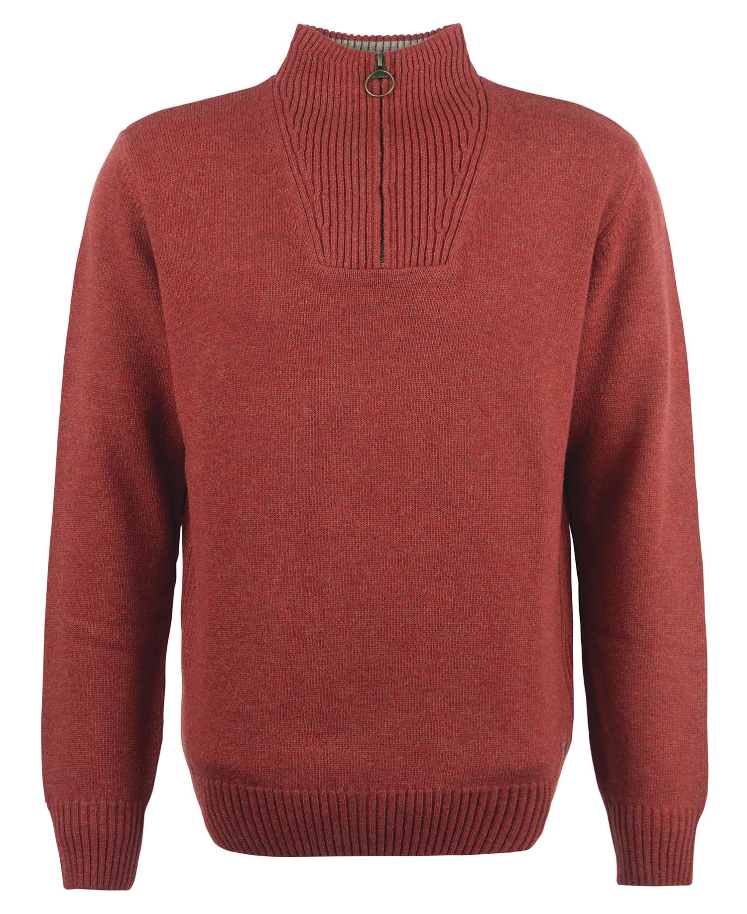 Barbour cheap jumper red