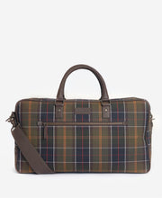 Barbour Tartan and Leather Holdall