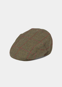 Alan Paine Combrook Waterproof Tweed Flat Cap