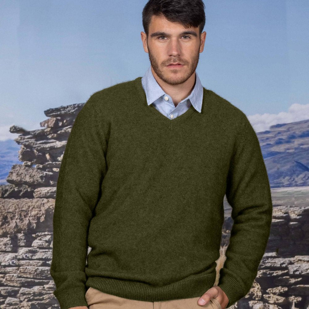 Noble Wilde Oxford Vee Neck Jumper