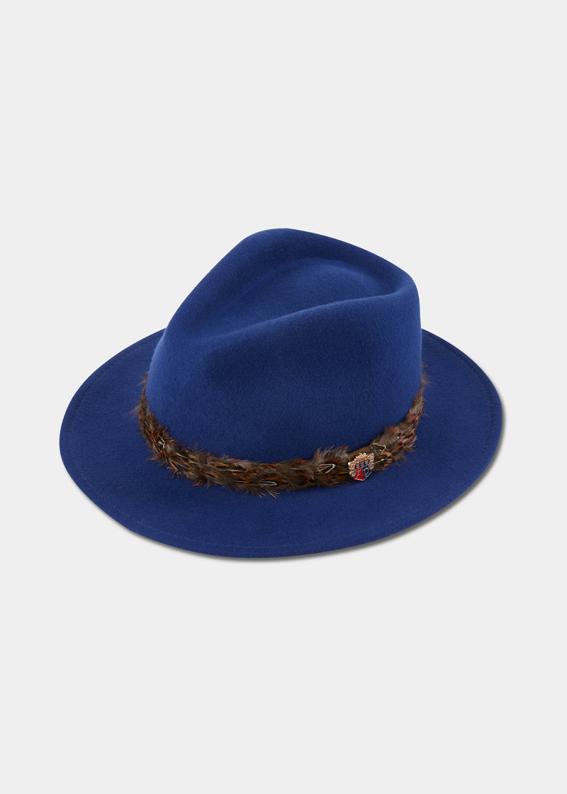 Alan Paine Richmond Unisex Felt Hat M / Navy